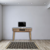 2 Drawer Shell Writing Desk