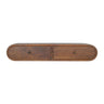 Floating Chestnut London Console Chest of Drawers | Wall-Mounted