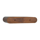 Floating Chestnut London Console Chest of Drawers | Wall-Mounted