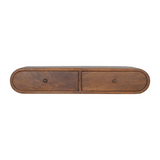 Floating Chestnut London Console Chest of Drawers | Wall-Mounted