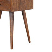 Mini Chestnut Bedside Table