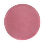 Large Pink Footstool with Gold Base | Cotton Velvet