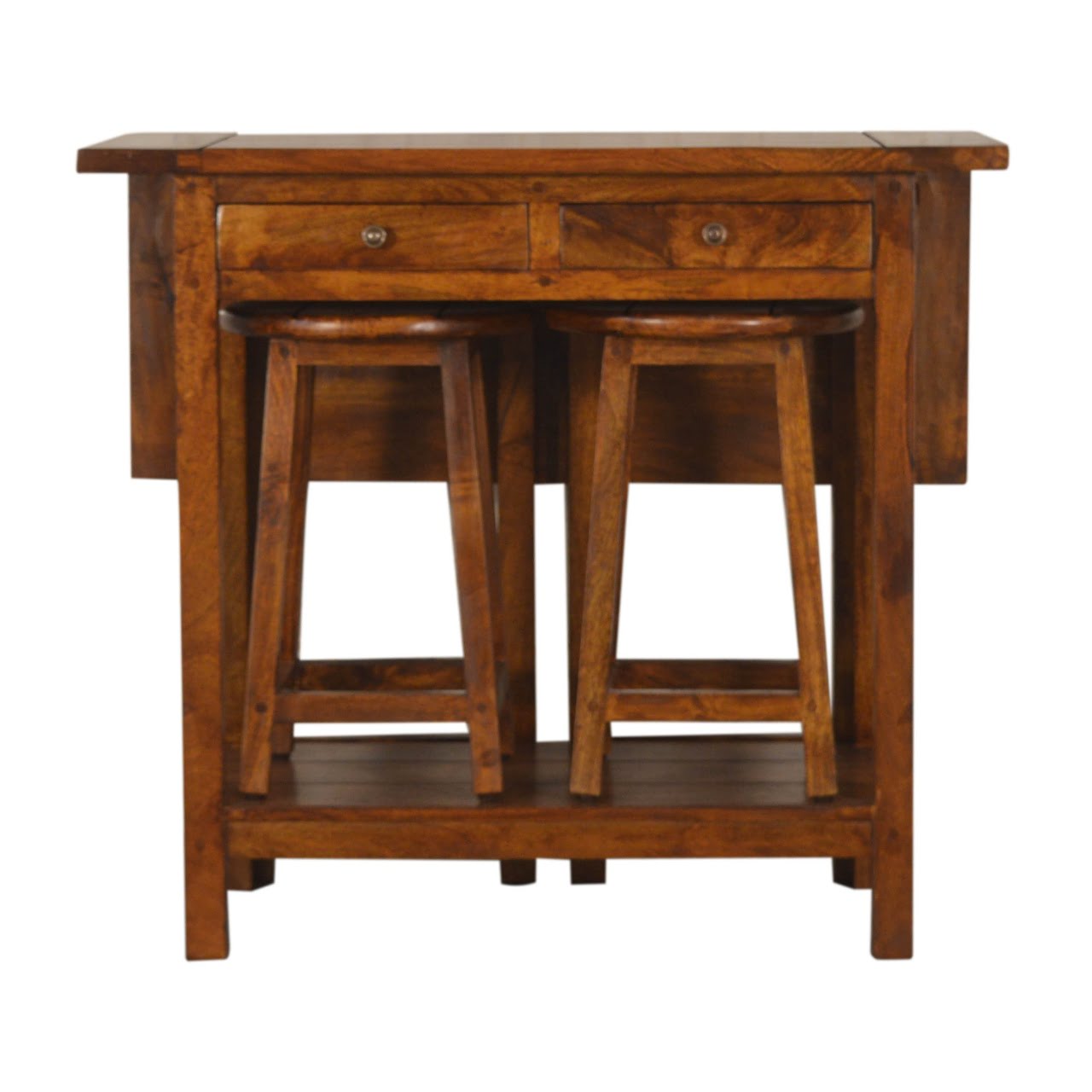 Chestnut Breakfast Table Chest of Drawers