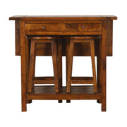 Chestnut Breakfast Table Chest of Drawers