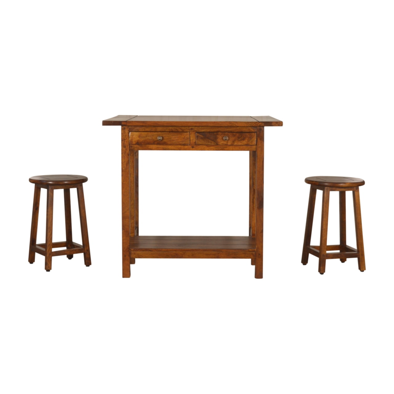 Chestnut Breakfast Table Chest of Drawers