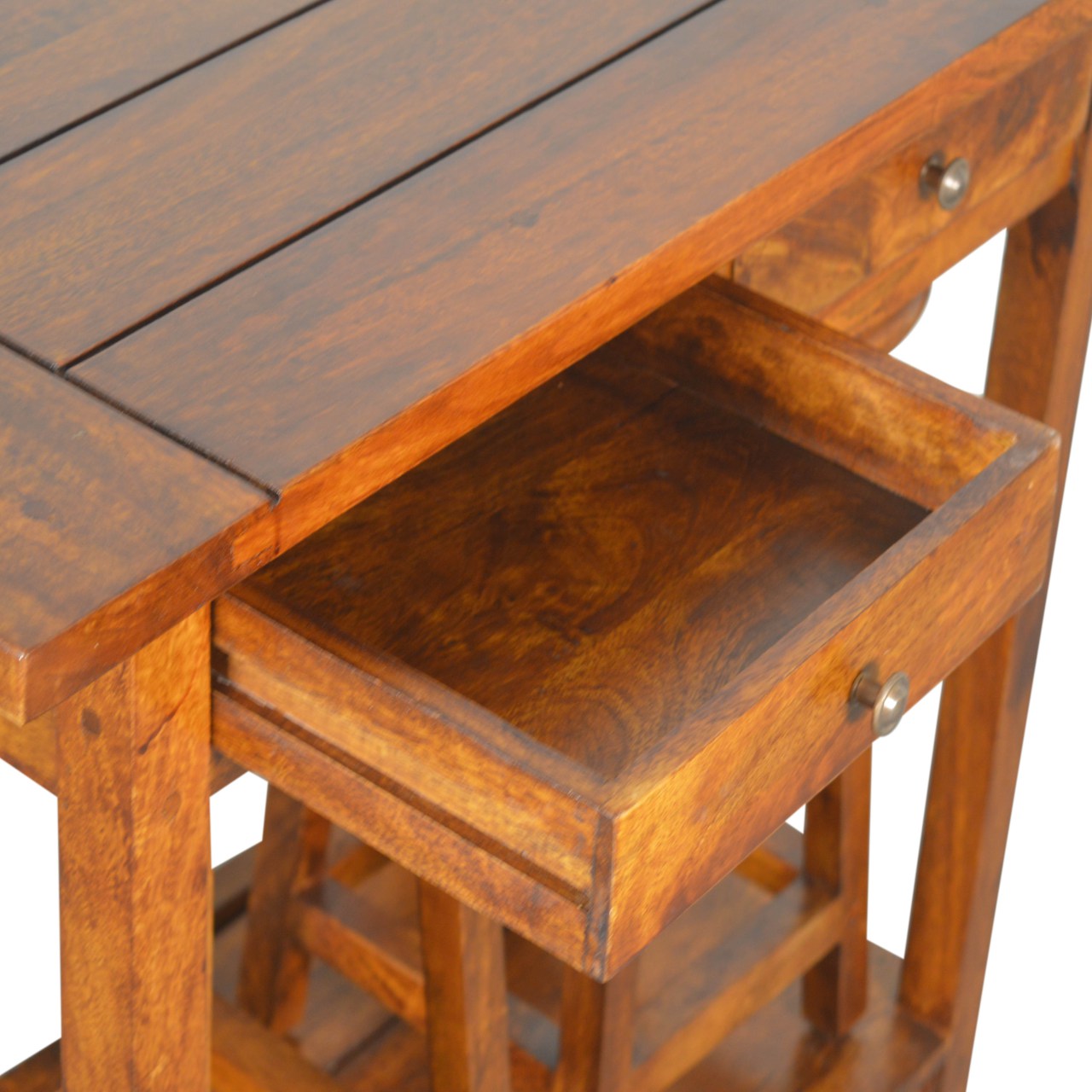 Chestnut Breakfast Table Chest of Drawers