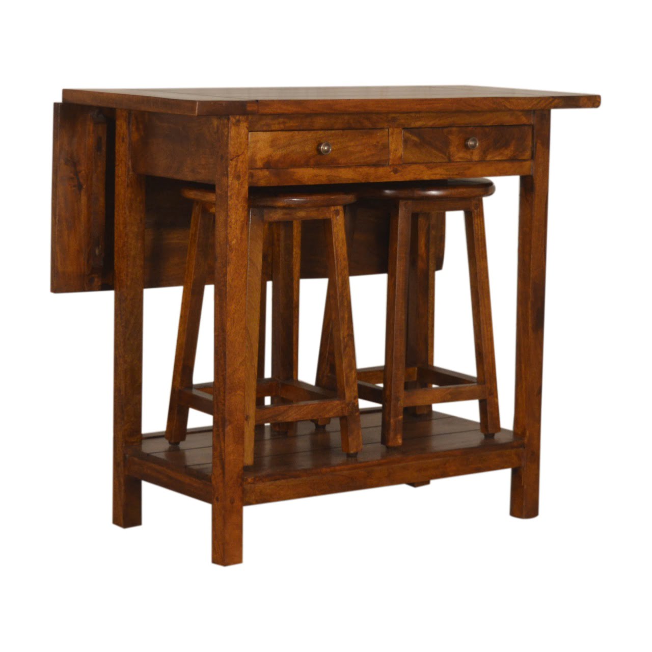 Chestnut Breakfast Table Chest of Drawers