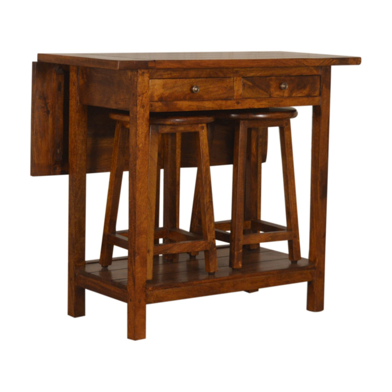 Chestnut Breakfast Table Chest of Drawers