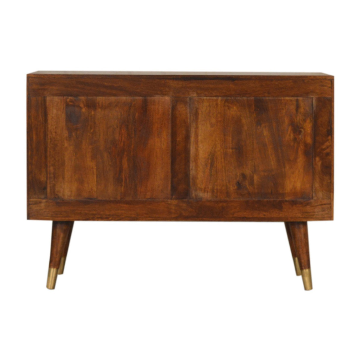 Manila Gold Sideboard Chest of Drawers | Chestnut Solid Mango Wood