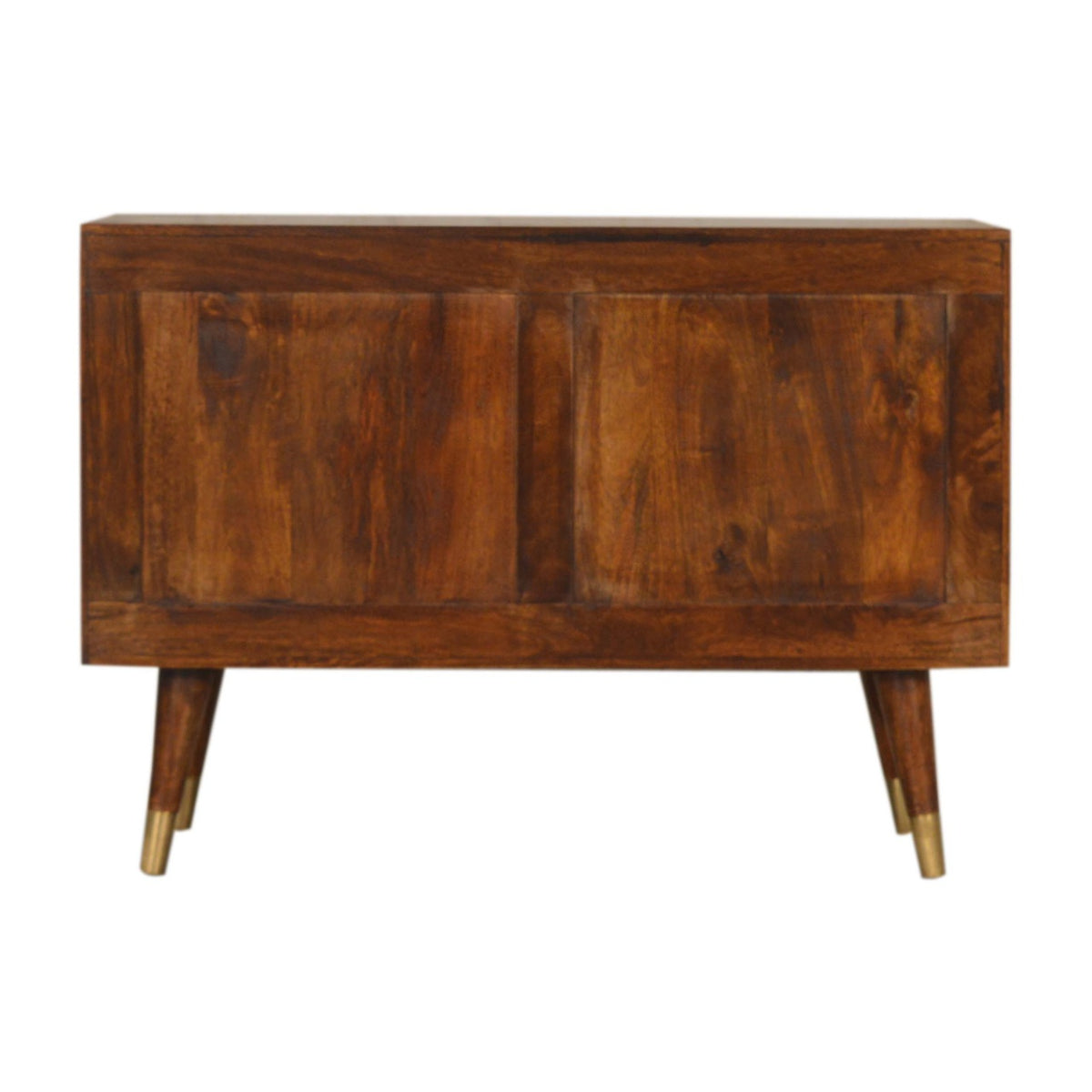 Manila Gold Sideboard Chest of Drawers | Chestnut Solid Mango Wood