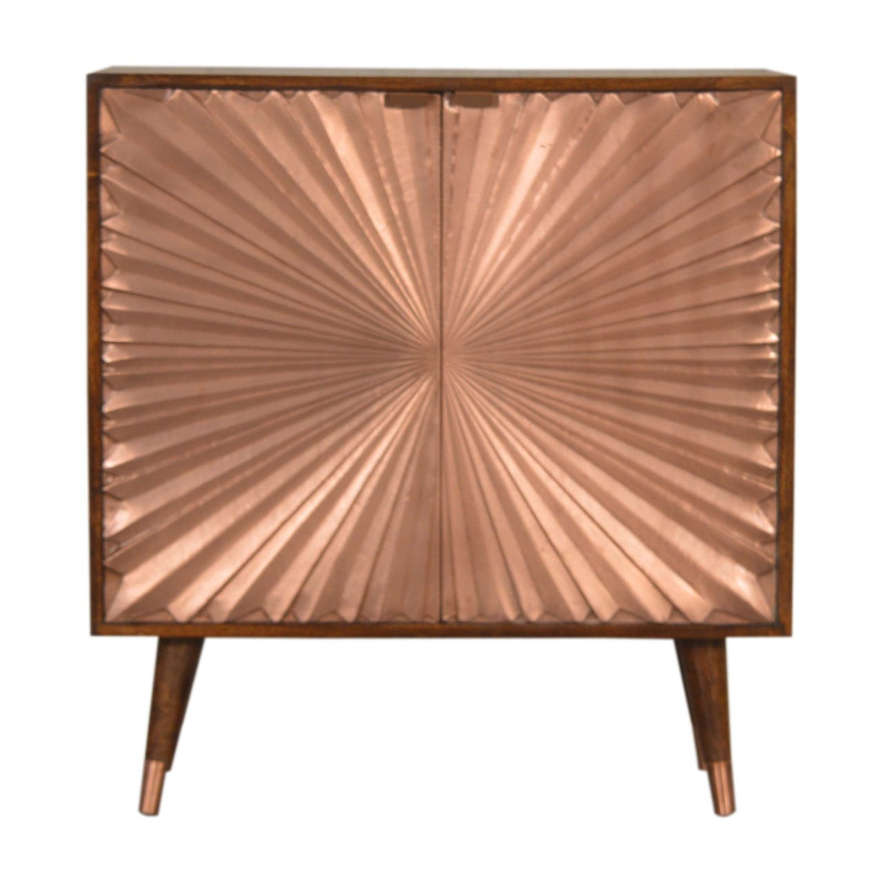 Manila Copper Chest of Drawers | Chestnut Mango Wood