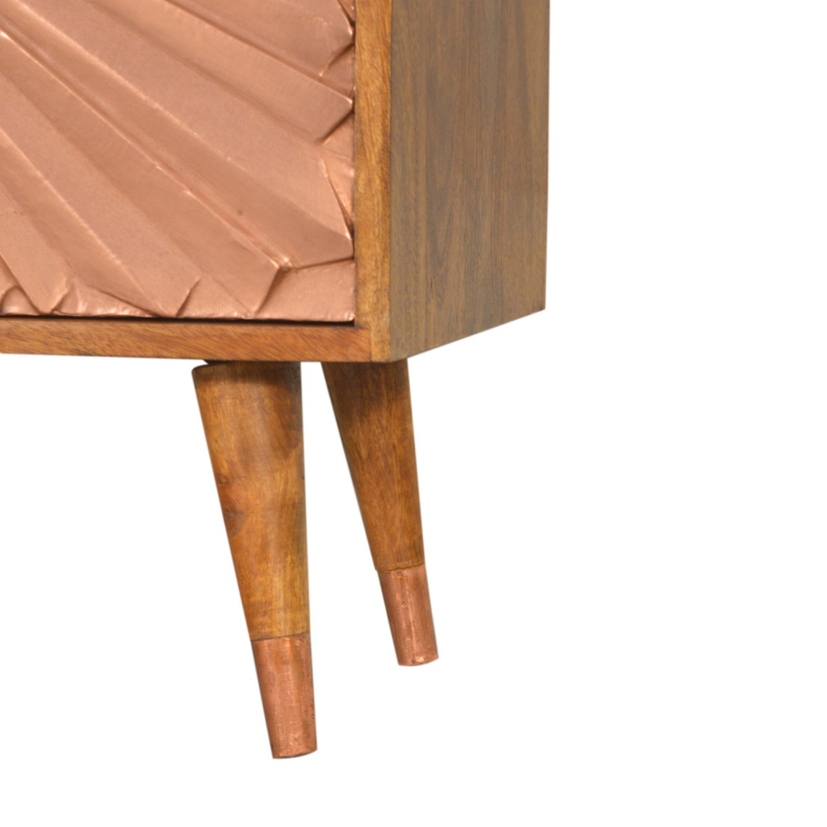 Manila Copper Chest of Drawers | Chestnut Mango Wood