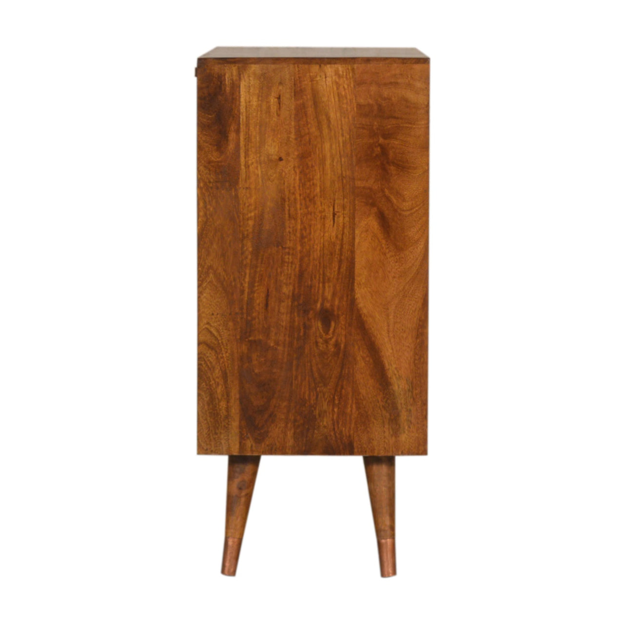 Manila Copper Chest of Drawers | Chestnut Mango Wood