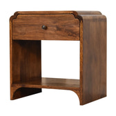 Newton Bedside Table | Chestnut Mango Wood