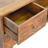 Nordic Chestnut Entertainment Unit Chest of Drawers