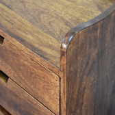 Chestnut Gallery Back Bedside Table