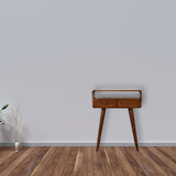 Mini Chestnut Console Table