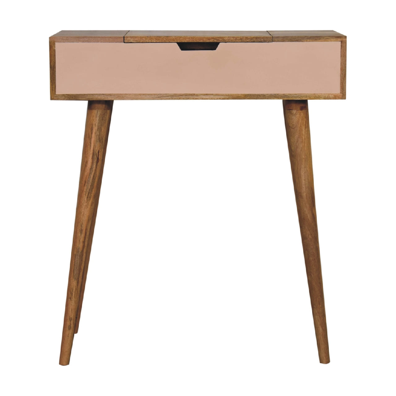 Mini Pink Writing Desk | Oak Solid Mango Wood