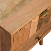 Oak-ish Prism Bedside Table