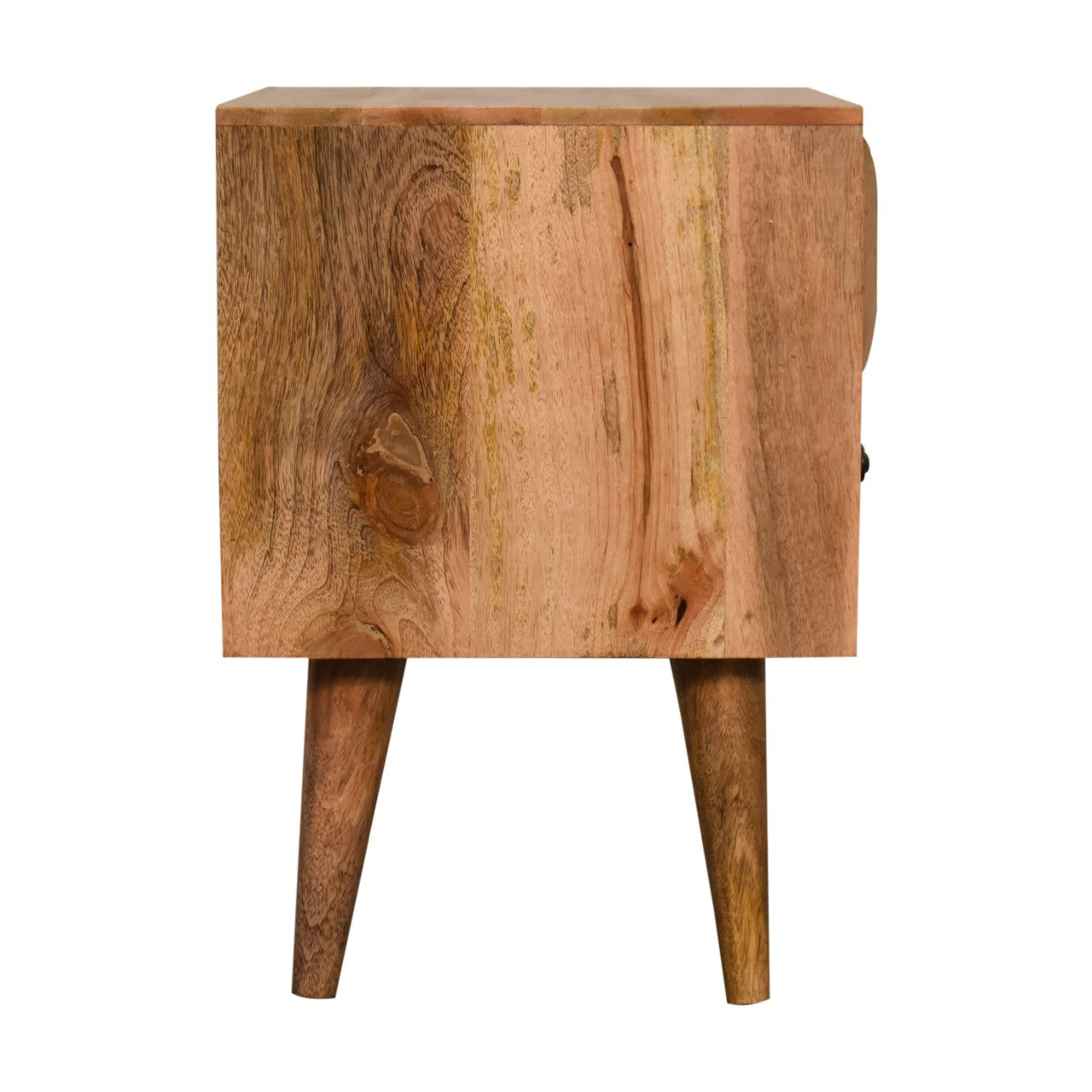 Oak-ish Prism Bedside Table