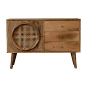 Larissa Sideboard Chest of Drawers | Oak-Ish Solid Mango Wood