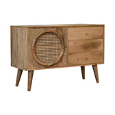 Larissa Sideboard Chest of Drawers | Oak-Ish Solid Mango Wood