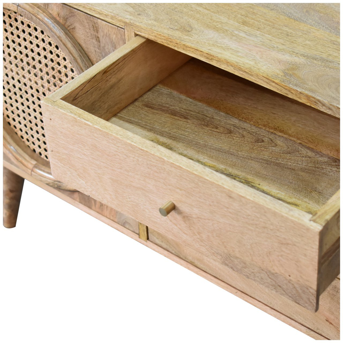 Larissa Sideboard Chest of Drawers | Oak-Ish Solid Mango Wood