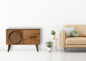 Larissa Sideboard Chest of Drawers | Oak-Ish Solid Mango Wood