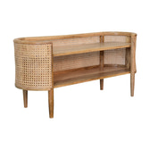 Larissa Curved Shelving Unit Chest of Drawers