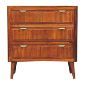 Capri Chest of Drawers | Chestnut Mango Wood
