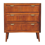 Capri Chest of Drawers | Chestnut Mango Wood