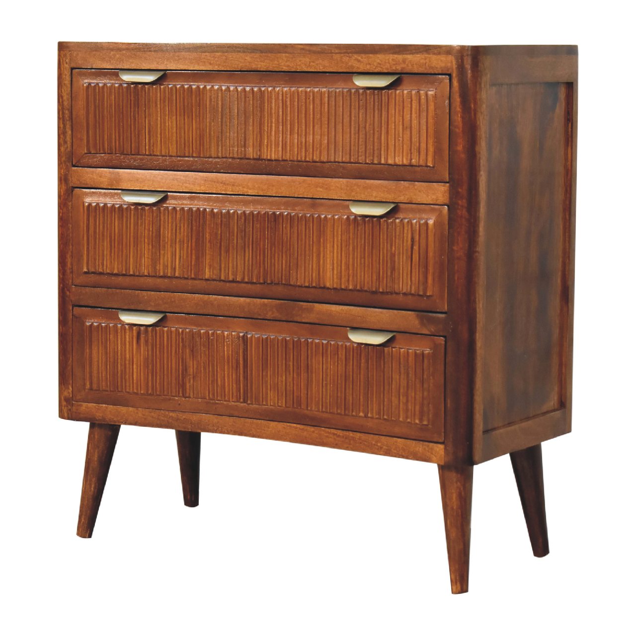 Capri Chest of Drawers | Chestnut Mango Wood