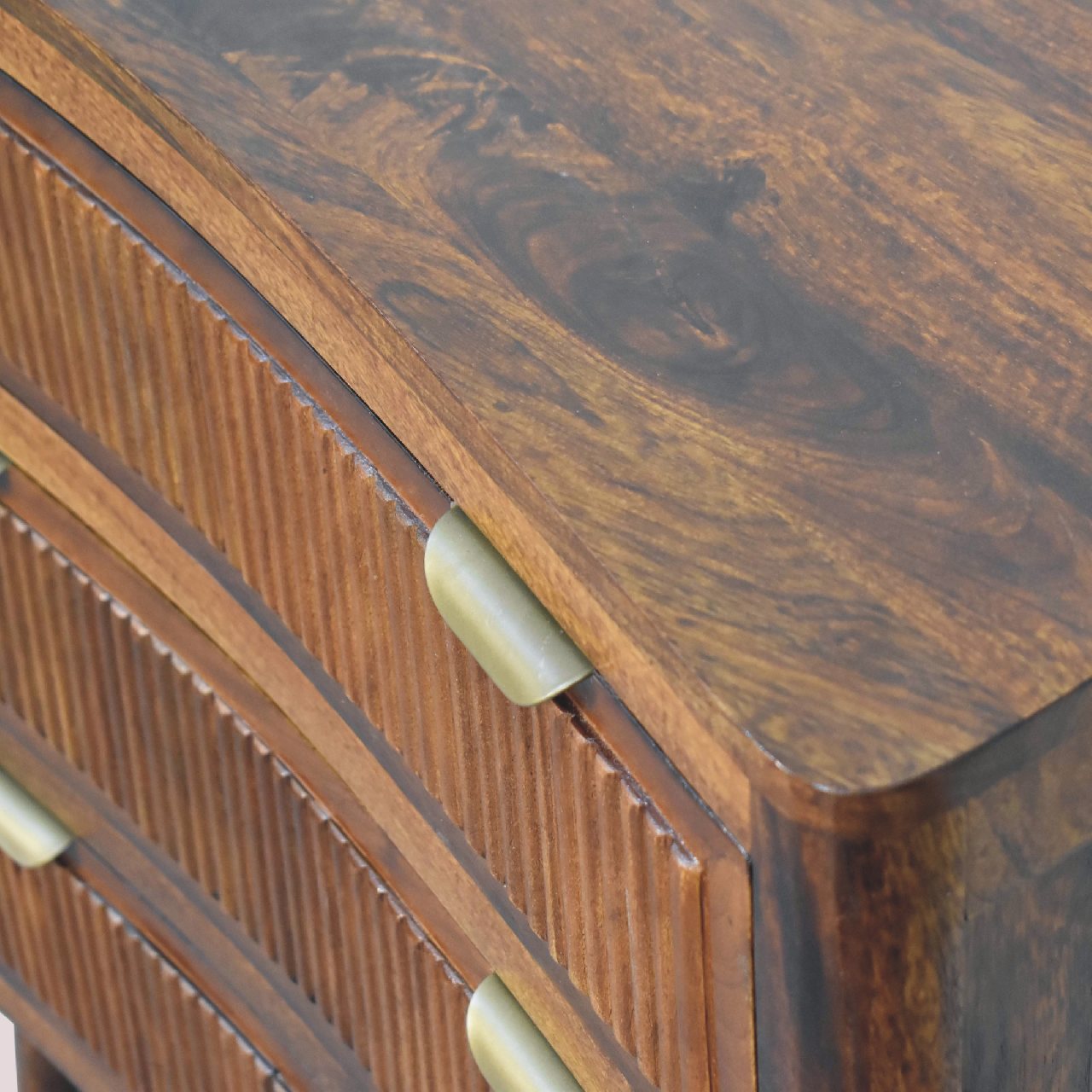 Capri Chest of Drawers | Chestnut Mango Wood