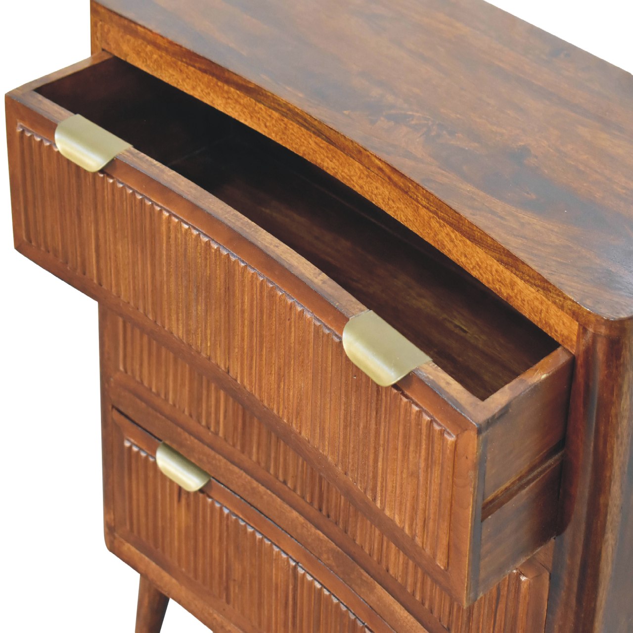 Capri Chest of Drawers | Chestnut Mango Wood