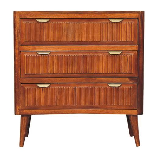 Capri Chest of Drawers | Chestnut Mango Wood