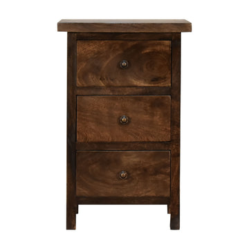 Mini Classic Grey Country Bedside Table
