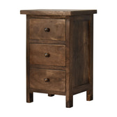 Mini Classic Grey Country Bedside Table
