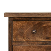 Mini Classic Grey Country Bedside Table