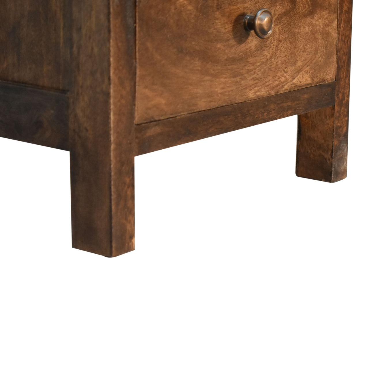 Mini Classic Grey Country Bedside Table