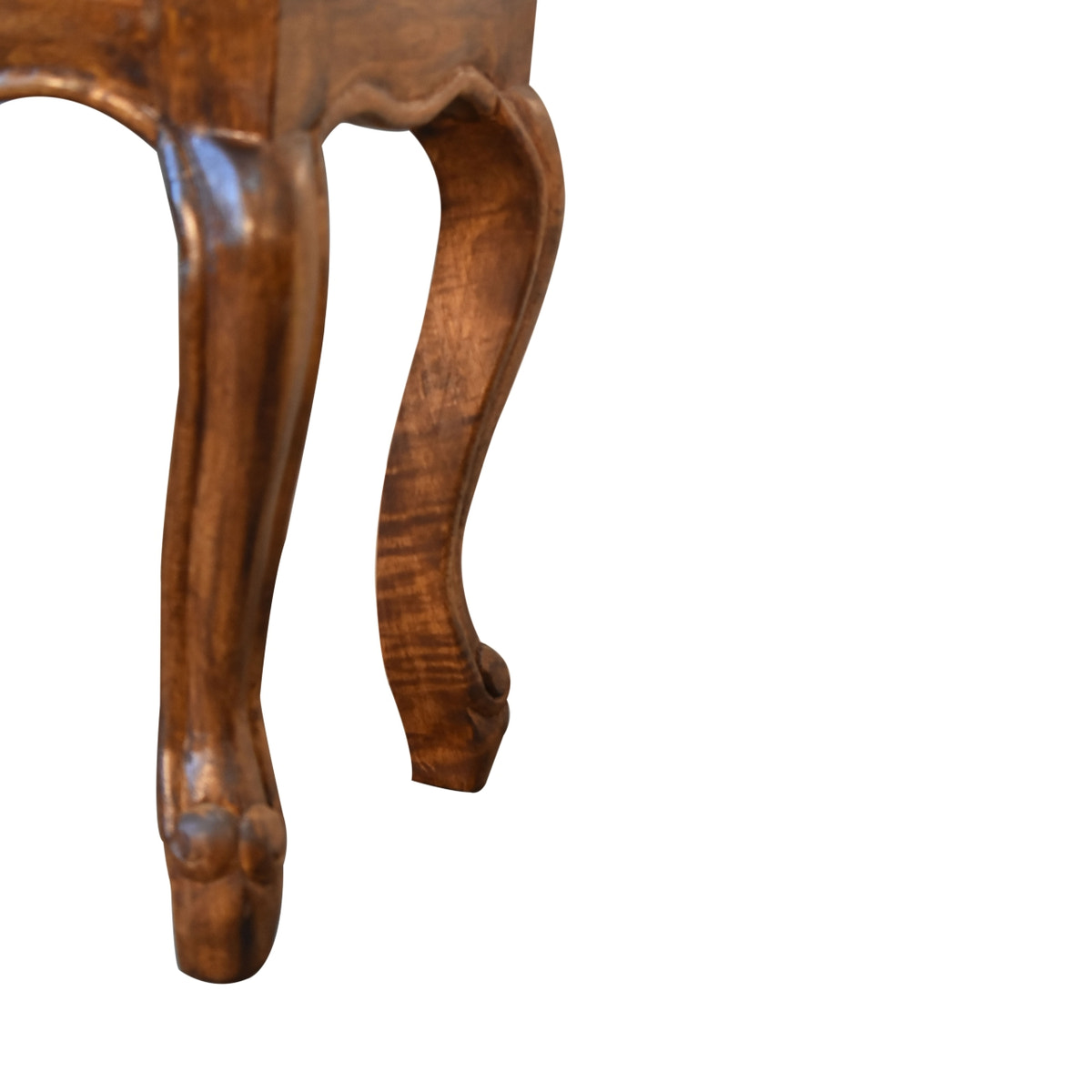 Chestnut French Style Stool Set Chest of Drawers