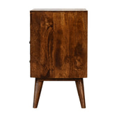 Classic Chestnut Bedside Table