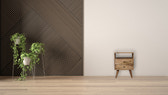 Classic Oak-ish Bedside Table