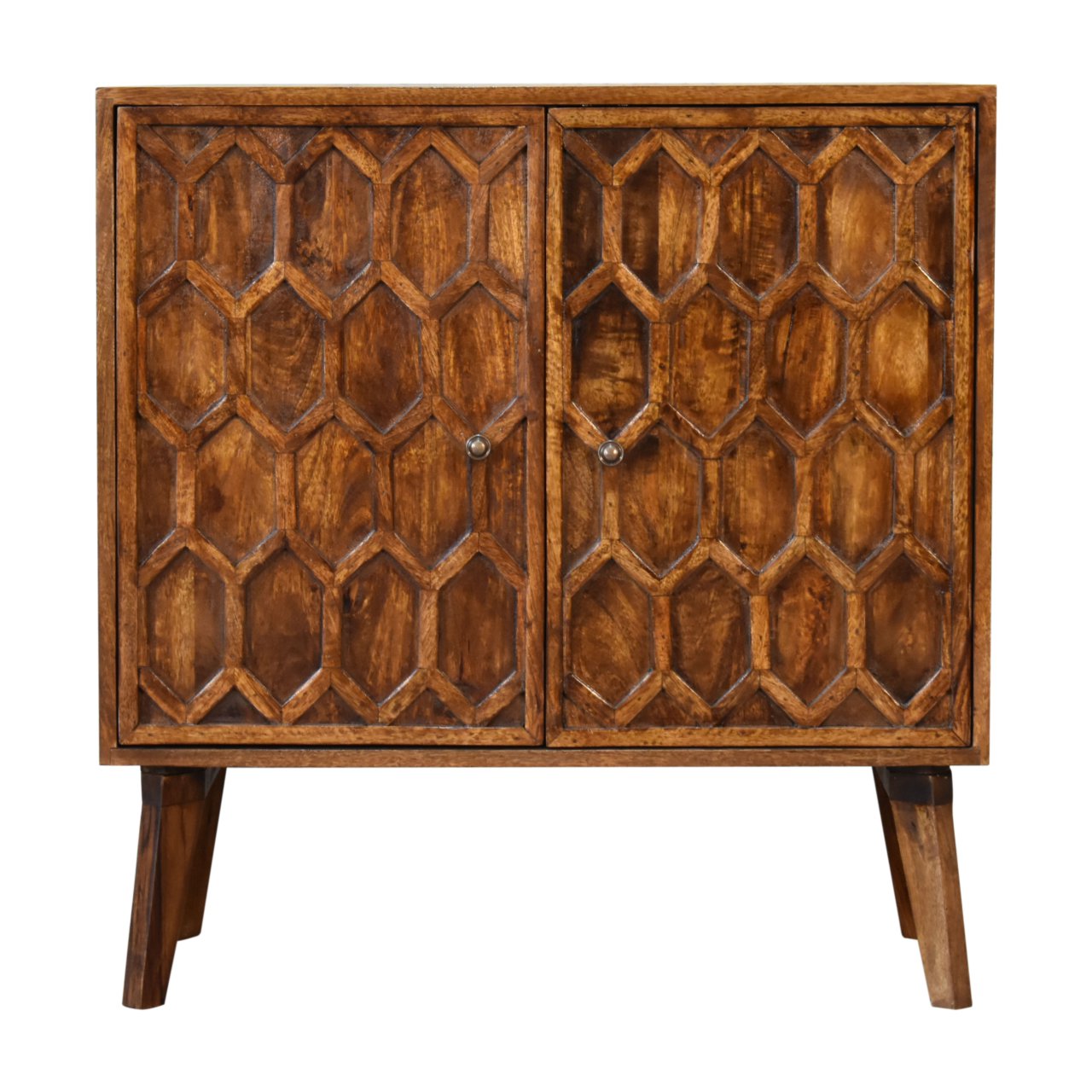 Amouri Chest of Drawers | Chestnut Solid Mango Wood