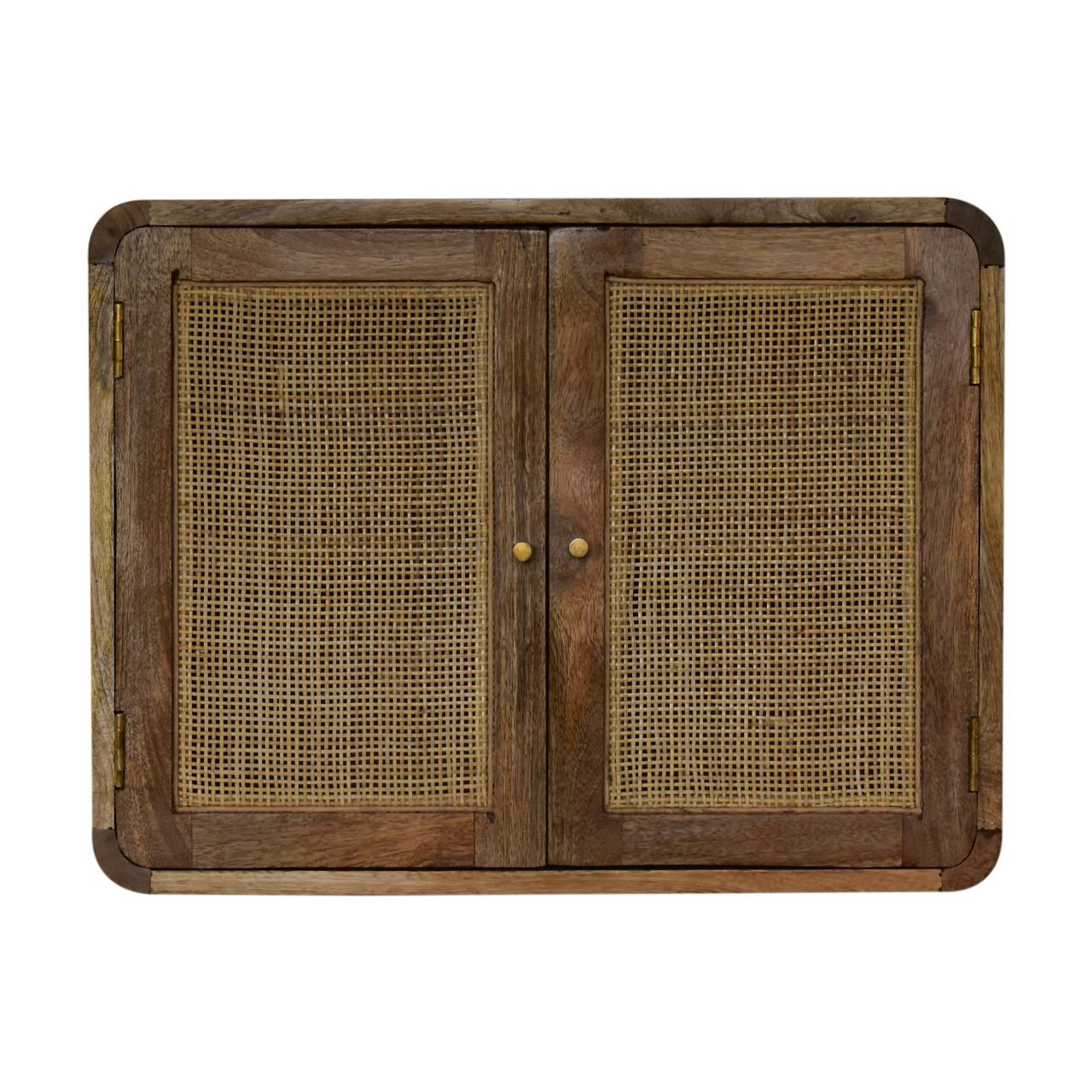 Floating Knit Grey Wash Chest of Drawers | Wall-Mounted