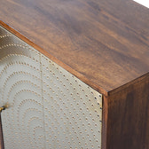 Zen Sideboard Chest of Drawers | Chestnut Solid Mango Wood