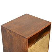 Zen Bedside Table | Chestnut Solid Mango Wood
