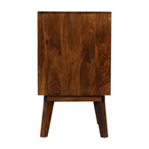 Zen Bedside Table | Chestnut Solid Mango Wood
