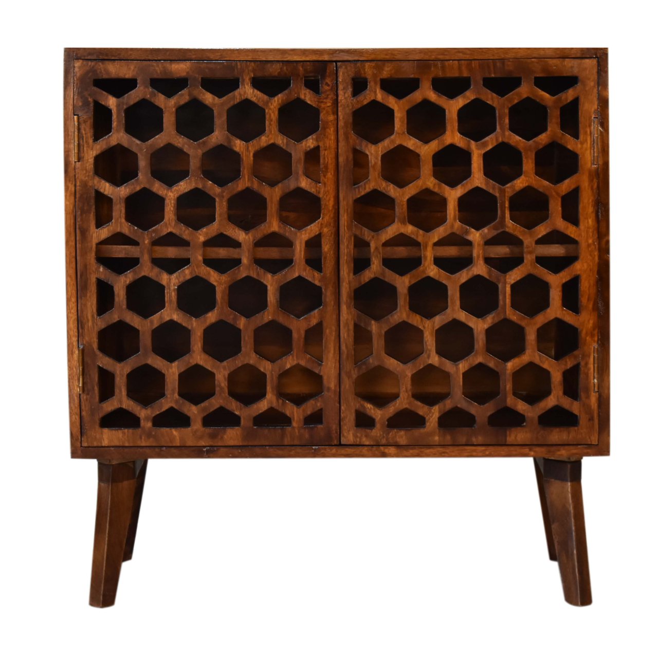 Chestnut Comb Chest of Drawers