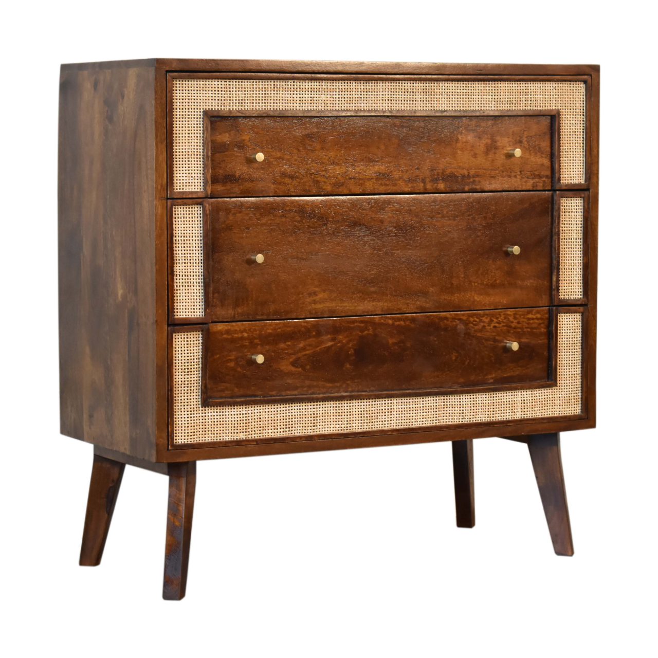 Close-knit Chestnut Chest of Drawers