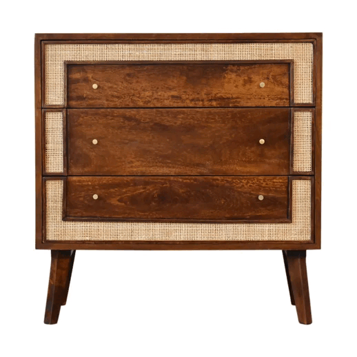 Close-knit Chestnut Chest of Drawers